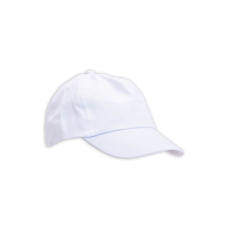 Stralend Perforeren enkel wit kinder baseballpetje, witte cap,