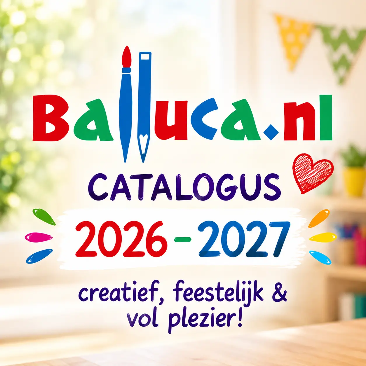 Balluca catalogus 2026–2027: creatief, feestelijk en vol plezier!